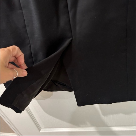 Boden Black Sleeveless Sheath Dress Embellished with Gold Orange Gems - Picture 7 of 9